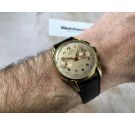 ENICAR Vintage Chronograph swiss hand winding watch Cal. Venus 188 + ORIGINAL BOX *** COLLECTORS ***