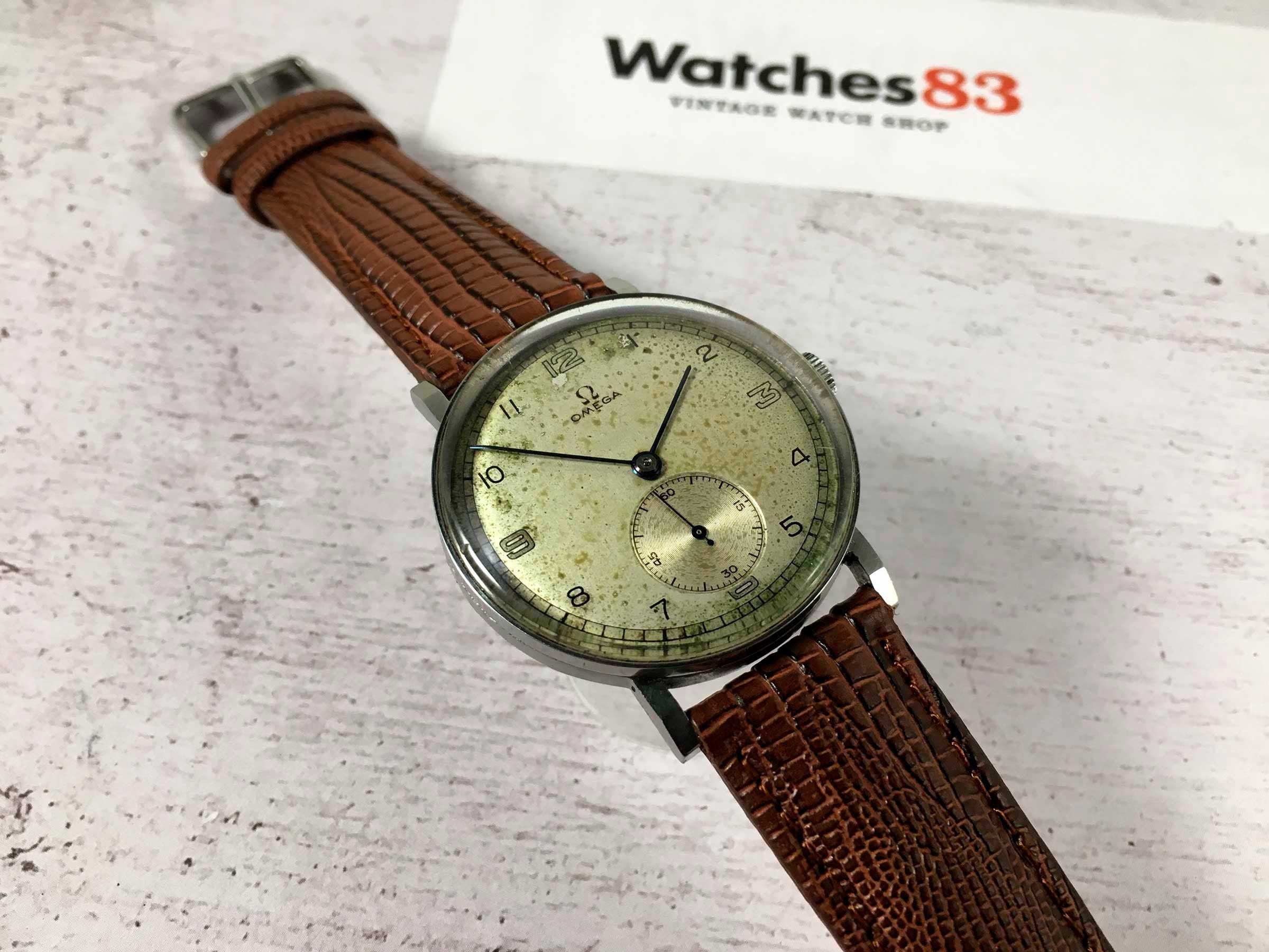 OMEGA CALATRAVA JUMBO Swiss vintage hand winding watch Cal. 30T2 ...