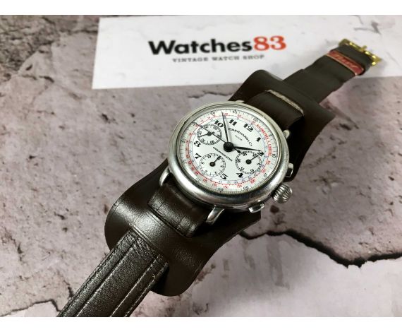 EBERHARD & Co Ref. 36008 Vintage swiss chronograph watch hand winding ...