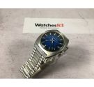 ETERNA MATIC vintage swiss automatic watch Cal 2824 Ref 125T *** BLUE PRECIOUS DIAL ***