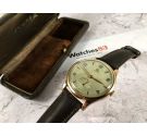 CYMA (TAVANNES) Swiss vintage manual winding watch Cal. 586 Gold 18K 0.750 OVERSIZE *** BOX ***