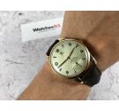 CYMA (TAVANNES) Swiss vintage manual winding watch Cal. 586 Gold 18K 0.750 OVERSIZE *** BOX ***