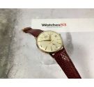 TECHNOS SELECT Vintage swiss hand winding watch Cal. UNITAS 6410 ELEGANT plaque or *** MINT DIAL ***