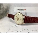 TECHNOS SELECT Vintage swiss hand winding watch Cal. UNITAS 6410 ELEGANT plaque or *** MINT DIAL ***