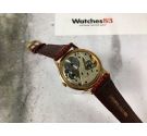 TECHNOS SELECT Reloj suizo antiguo de cuerda Cal. UNITAS 6410 ELEGANTE plaqué or *** MINT DIAL ***