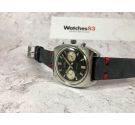 BWC SWISS Reloj vintage suizo de cuerda cronógrafo Cal Landeron 248 *** REVERSE PANDA DIAL ***