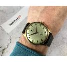 Universal Geneve Cal 1200 vintage swiss manual winding watch plaqué OR 39 mm JUMBO *** COLLECTORS ***