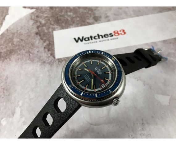 COMIN SUISSE 15 ATM Vintage swiss automatic watch 25 rubis 450 FEET Cal ...