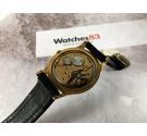 NOS CRYSREY Vintage swiss manual winding watch Plaqué OR Cal. FELSA 750 Large Diameter *** NEW OLD STOCK ***