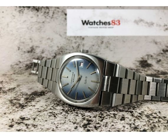 CERTINA DS3 Swiss vintage automatic watch Ref. 606-80 Cal. C.E. 004 (ETA 2784) *** SPECTACULAR ***