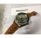 POTENS PRIMA SQUALE vintage swiss automatic threaded crown watch ETA 2452 BAKELITE BEZEL 20 ATM *** SPECTACULAR ***