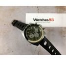 MOVADO DATACHRON HS 360 Vintage chronograph automatic watch Cal 3019 PHC. SUPER SUB SEA 10 ATM *** GREEN CHOCOLATE DIAL ***