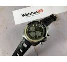 MOVADO DATACHRON HS 360 Vintage chronograph automatic watch Cal 3019 PHC. SUPER SUB SEA 10 ATM *** GREEN CHOCOLATE DIAL ***