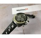 MOVADO DATACHRON HS 360 Reloj suizo crono automático vintage Cal 3019 PHC. SUPER SUB SEA 10 ATM *** DIAL VERDE CHOCOLATE ***