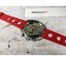 ZentRa SAVOY Swiss manual winding chronograph watch Cal Valjoux 7736 *** SPECTACULAR PANDA DIAL ***