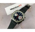 BIG EYE DUGENA Vintage swiss manual winding chronograph watch Cal Valjoux 7733 OVERSIZE *** MINT ***