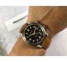 EXACTUS Aquamax vintage swiss automatic watch diver 200 m. lip nautic style Cal. ETA 2782. *** SUPER COMPRESSOR ***