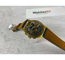 FORMIDA Vintage swiss hand winding chronograph watch Cal Landeron Plaqué OR *** BEAUTIFUL ***