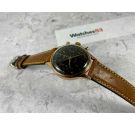 FINA Vintage chronograph swiss hand winding watch Cal Landeron 248 Black Dial *** BEAUTIFUL ***