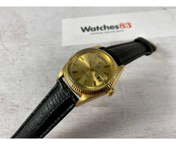 ROLEX DAY DATE PRESIDENT Ref. 1803 Vintage swiss automatic watch CAL. 1556 Yellow Gold 18K *** COLLECTORS ***