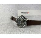 YEMA FLYGRAF Chronographe Vintage chronograph automatic watch Cal Valjoux 7750 *** COLLECTORS ***