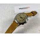 TELDA by LES FILS d'ARMAND NICOLET Vintage swiss hand winding chronograph watch Cal. VENUS 170 Patina dial *** BEAUTIFUL ***