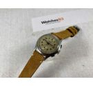 TELDA by LES FILS d'ARMAND NICOLET Reloj suizo vintage de cuerda cronógrafo Cal. VENUS 170 Dial con pátina *** PRECIOSO ***
