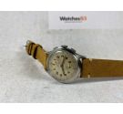 TELDA by LES FILS d'ARMAND NICOLET Vintage swiss hand winding chronograph watch Cal. VENUS 170 Patina dial *** BEAUTIFUL ***