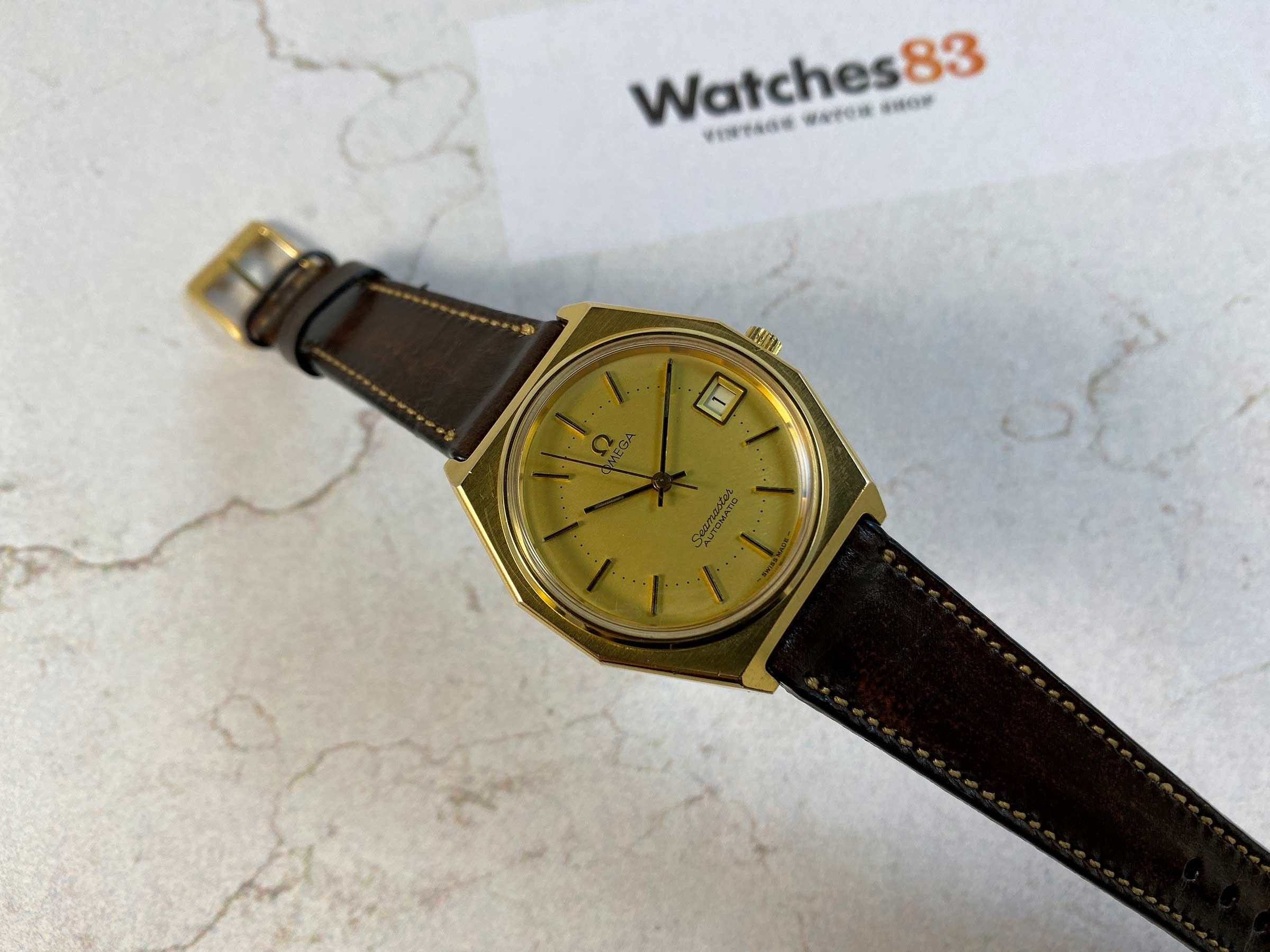Omega Seamaster 1978 Vintage swiss automatic watch Cal 1010 Ref 166. ...