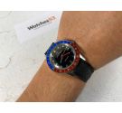 ZODIAC AEROSPACE GMT Vintage swiss automatic watch DIVER 20 ATM Cal. 70-72 Ref. 752 934 PEPSI BEZEL (BAKELITE) *** MINT ***