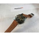 TISSOT SEASTAR Vintage swiss hand winding chronograph watch Cal. Lemania 1277 Ref 40508-8X *** SPECTACULAR PATINA ***
