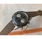 YEMA DAYTONA Reloj cronógrafo vintage de cuerda REVERSE PANDA 10 ATMOSPHERES Cal. Valjoux 7734 *** MARAVILLOSO ***