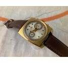 MONDIA BIG EYE (ZENITH) Reloj cronógrafo suizo antiguo de cuerda Cal. Valjoux 7733 ESPECTACULAR *** MINT ***