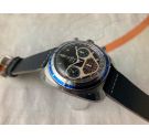 YEMA FLYGRAF Chronographe Vintage hand winding chronograph watch Cal. Valjoux 7736 *** SPECTACULAR ***