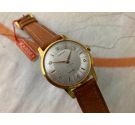 NOS KARDEX Vintage swiss hand winding watch oversize Plaqué OR Cal. ETA 1120 SPECTACULAR ENGRAVED DIAL *** NEW OLD STOCK ***