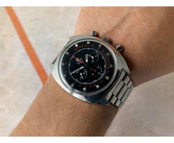 TISSOT SEASTAR T-12 Vintage swiss hand winding chronograph watch Cal. Lemania 871 Ref. 40506 *** OVERSIZE ***