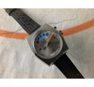 AQUASTAR SA GENÈVE REGATE Ref. 9854 Vintage chronograph swiss automatic watch Lemania 1345 OVERSIZE *** COLLECTORS ***