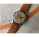 MOVADO TRIPLE DATE Ref. 14776 Reloj antiguo suizo de cuerda Cal 475 *** PRECIOSA PATINA ***