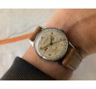 MOVADO TRIPLE DATE Ref. 14776 Reloj antiguo suizo de cuerda Cal 475 *** PRECIOSA PATINA ***