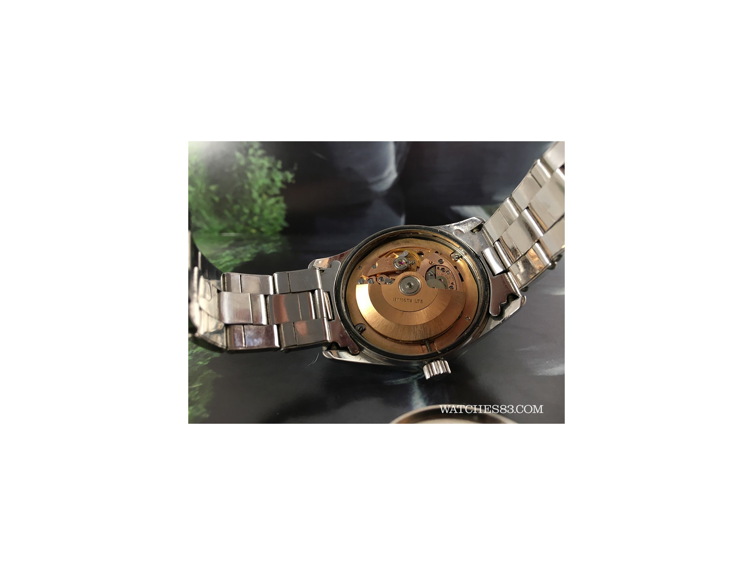 Vintage swiss automatic watch Invicta Royal Marine date Invicta Vintage ...