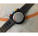 N.O.S. LIP MACH 2000 DARK MASTER Reloj Cronógrafo antiguo de cuerda Valjoux 7734 by Roger Tallon *** NUEVO DE ANTIGUO STOCK ***