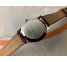 NUEVO DE ANTIGUO STOCK STUDIO Reloj vintage suizo de cuerda Cal Vulcain 590 OVERSIZE. Plaque OR. DIAL ESPECTACULAR *** NOS ***