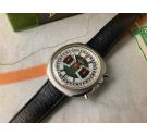 NOS MONDIA Reloj Vintage suizo de cuerda Cronógrafo Cal. Valjoux 7734 Ref. 02.809.60 NEW OLD STOCK *** COLECCIONISTAS ***