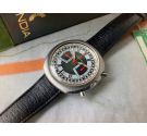 NOS MONDIA Reloj Vintage suizo de cuerda Cronógrafo Cal. Valjoux 7734 Ref. 02.809.60 NEW OLD STOCK *** COLECCIONISTAS ***