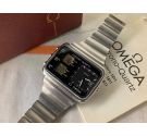 OMEGA SEAMASTER CHRONO-QUARTZ Cal. 1611 Reloj vintage suizo de cuarzo MONTREAL 1976 ALBATROS *** RELOJ + MANUAL + ESTUCHE ***