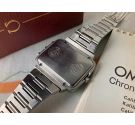 OMEGA SEAMASTER CHRONO-QUARTZ Cal. 1611 Vintage swiss quartz watch MONTREAL 1976 ALBATROS *** WATCH + MANUAL + BOX ***