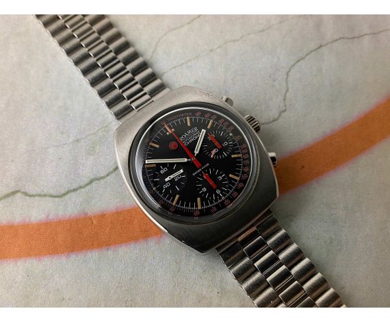 ROAMER STINGRAY Vintage swiss hand winding chronograph watch 400FT-120M Cal. Valjoux 72 Ref. 072-9120.602 *** SPECTACULAR ***