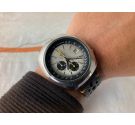 DUGENA Reloj vintage suizo cronógrafo automático 1972 Ref. 9801A Cal. Dugena 4800 (Lemania 1340) *** OVERSIZE ***