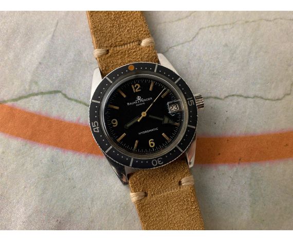 BAUME & MERCIER HYDROMATIC SKIN DIVER 12 ATM Vintage swiss automatic watch Cal. AS 1902/03 *** COLLECTORS ***