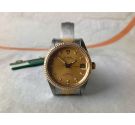 N.O.S. TUDOR PRINCE OYSTERDATE Vintage swiss automatic watch Cal. ETA 2824-2 Ref. 72033 Steel and Gold *** NEW OLD STOCK ***